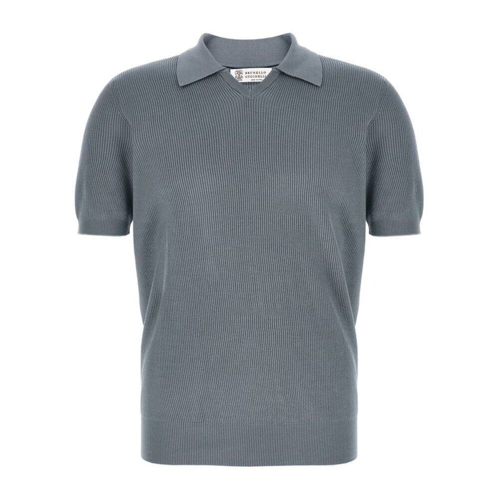 Brunello Cucinelli Men English Coast Polo Shirt